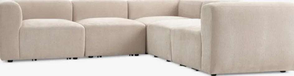 Best SKEJBYSofá modular SKEJBY 5 plazas rinconero tela beis 2 Plazas|3 Plazas