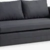 Best SKILLEBEKKSofá cama SKILLEBEKK tela gris oscuro Sofás Cama|Sofás Cama