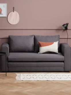 Best SKILLEBEKKSofá cama SKILLEBEKK tela gris oscuro Sofás Cama|Sofás Cama
