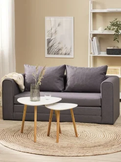 Best SKILLEBEKKSofá cama SKILLEBEKK tela gris oscuro Sofás Cama|Sofás Cama