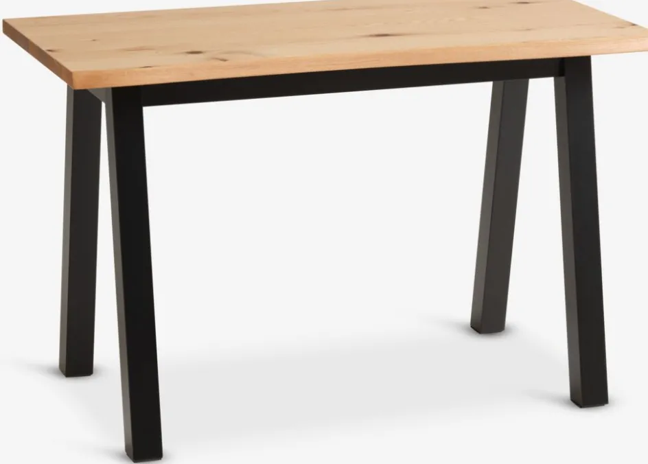 Discount SKOVLUNDEEscritorio SKOVLUNDE 60x120 roble natural/negro Escritorios|Escritorios Elevables