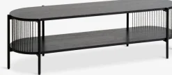 Discount SNESLEVMueble TV SNESLEV 1 estante negro Muebles De TV