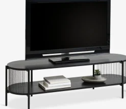Discount SNESLEVMueble TV SNESLEV 1 estante negro Muebles De TV