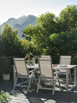 SONNERUPMesa de jardín SONNERUP A100xL215 beis Mesas De Jardín