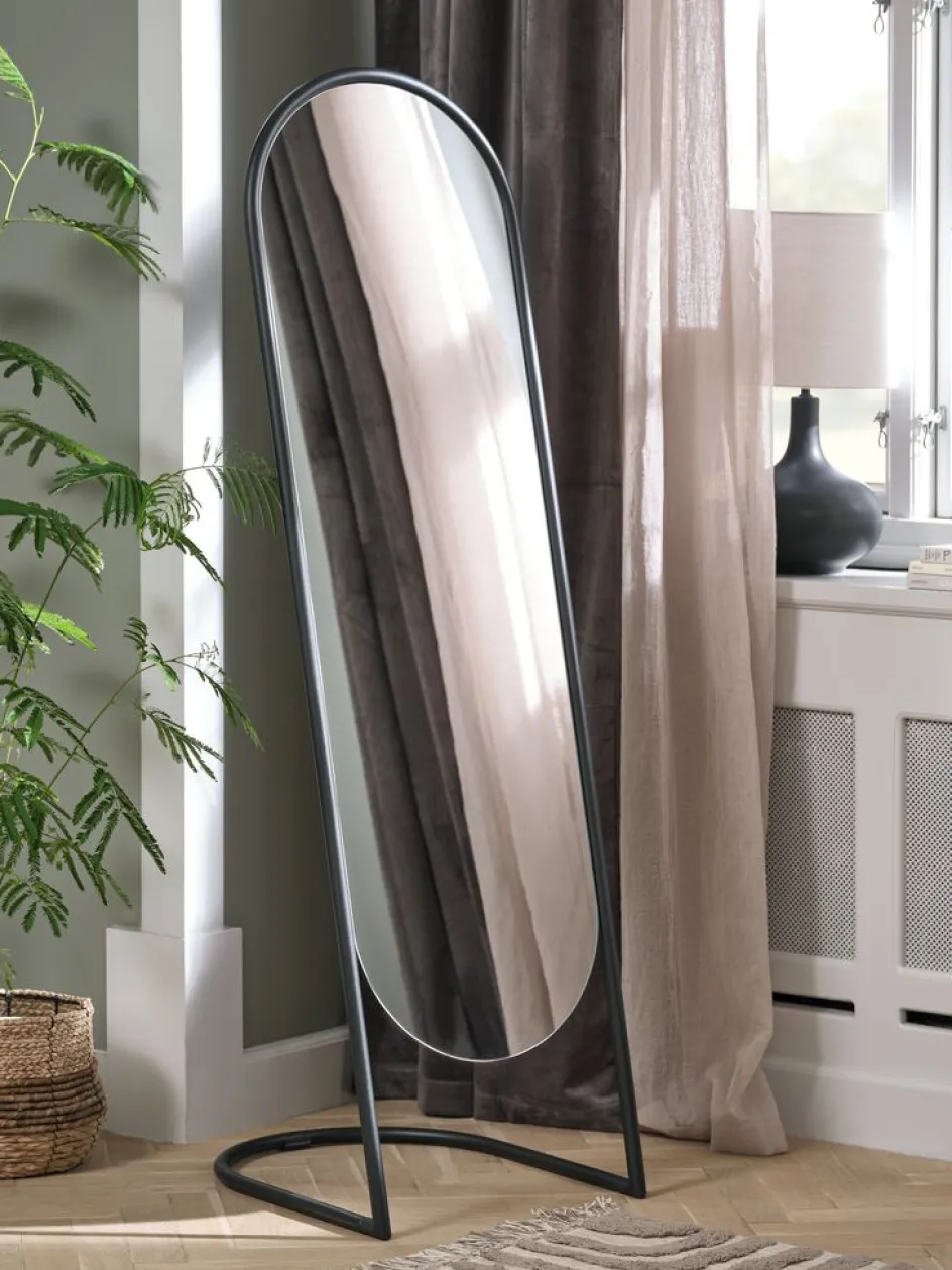 Online SPANGEspejo de pie SPANG 45x155 negro Espejos|Espejos