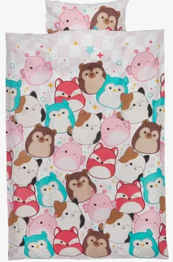 SQUISHMALLOWSJuego funda nórdica SQUISHMALLOWS 155x220 rosa Juegos De Funda Nórdica|Juegos De Funda Nórdica Infantiles