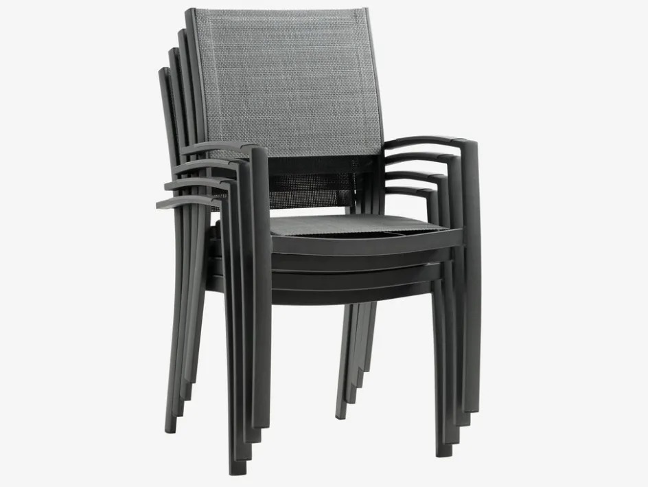 Outlet STENUNGSUND + STRANDBYMesa STENUNGSUND L60 + 2 sillas STRANDBY gris Conjuntos Mesa Y Sillas De Jardín