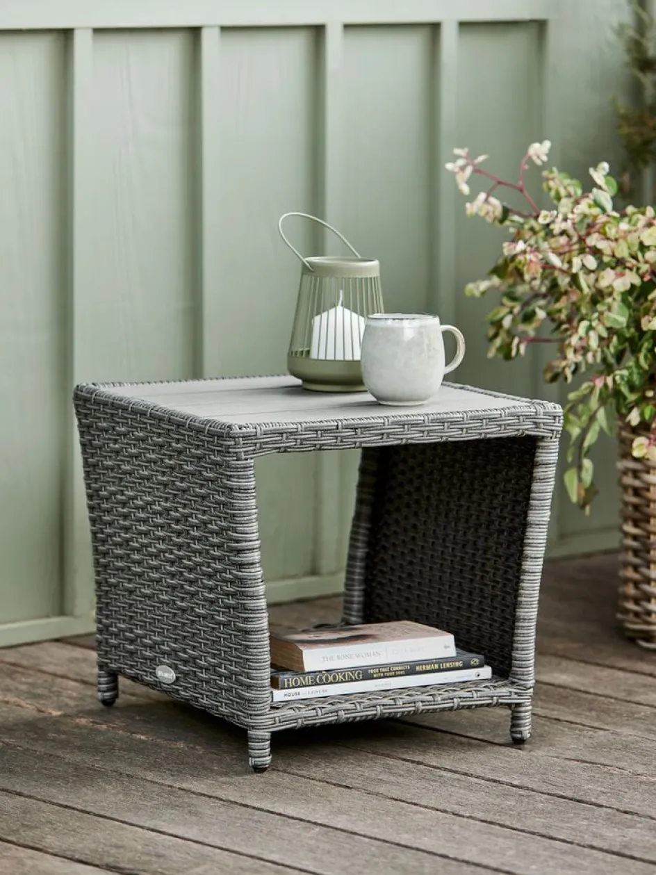 STORDMesa auxiliar STORD A45xL45xA40 gris Mesas De Jardín|Muebles De Jardín