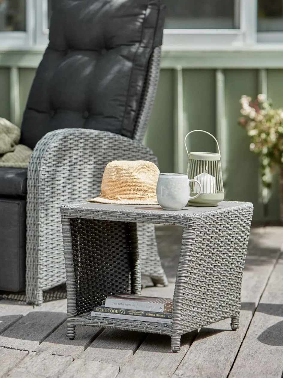 STORDMesa auxiliar STORD A45xL45xA40 gris Mesas De Jardín|Muebles De Jardín