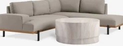 STORLIEN + ELLEKILDEConjunto jardín STORLIEN travertino +ELLEKILDE 5 plazas topo Conjuntos Mesa Y Sillas De Jardín|Muebles De Jardín