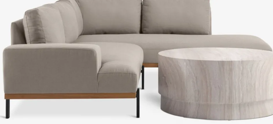 STORLIEN + ELLEKILDEConjunto jardín STORLIEN travertino +ELLEKILDE 5 plazas topo Conjuntos Mesa Y Sillas De Jardín|Muebles De Jardín