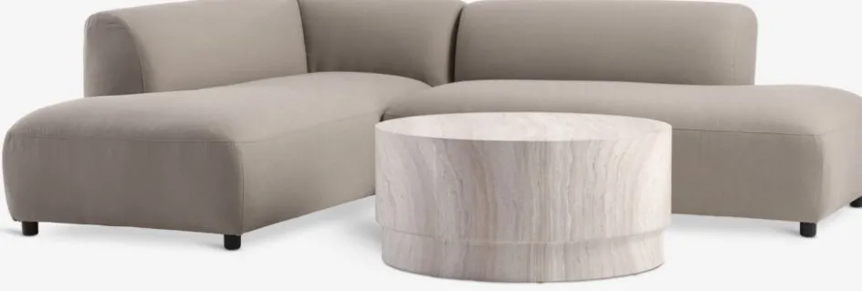 STORLIEN + STORHOGNAConjunto jardín STORLIEN travertino +STORHOGNA 4 plazas topo Conjuntos Mesa Y Sillas De Jardín|Muebles De Jardín