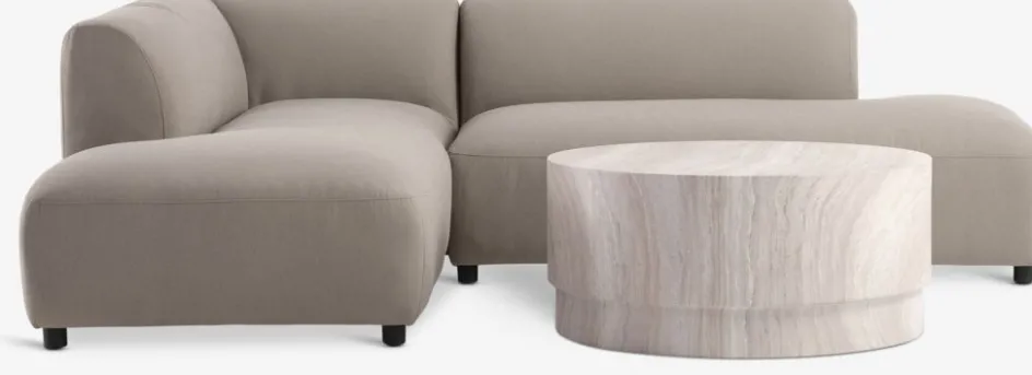 STORLIEN + STORHOGNAConjunto jardín STORLIEN travertino +STORHOGNA 4 plazas topo Conjuntos Mesa Y Sillas De Jardín|Muebles De Jardín