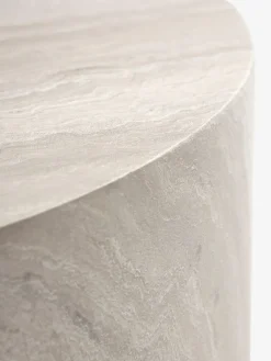 Discount STORLIENMesa de centro de exterior STORLIEN Ø90xA41 travertino Mesas De Jardín|Muebles De Jardín