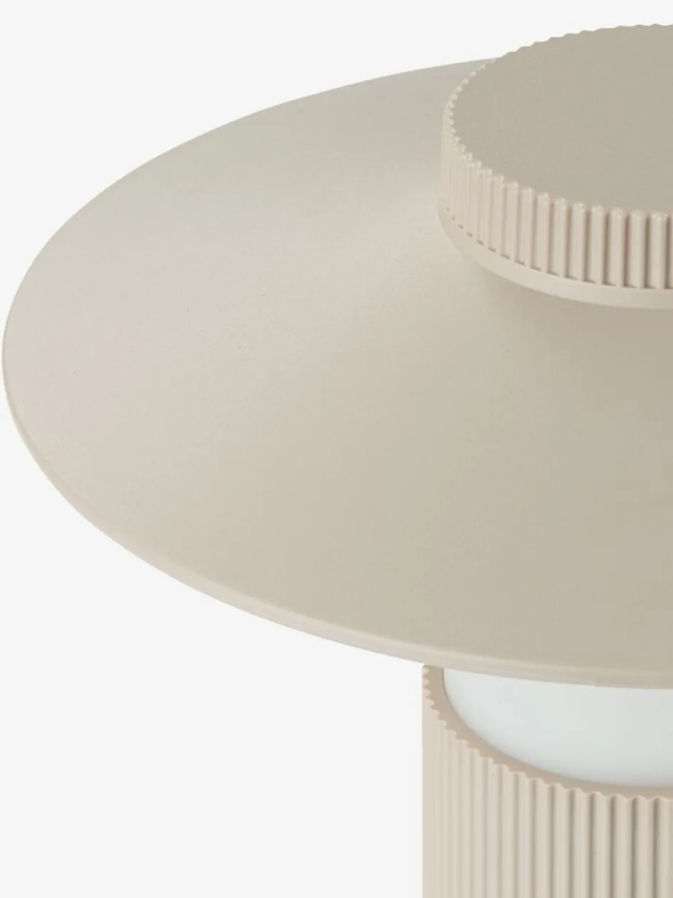 Clearance SVANELámpara de mesa recargable SVANE Ø21×A25cm arena Iluminación Exterior