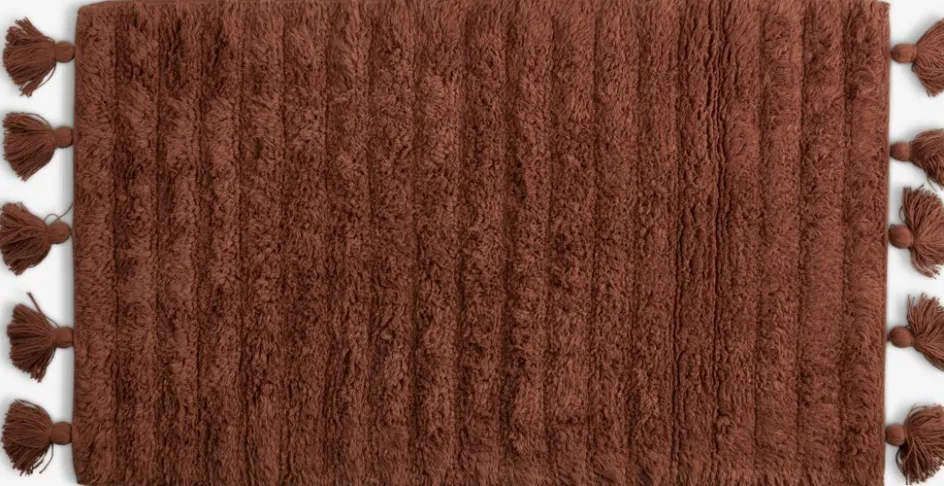 Outlet SVARTEPLUSAlfombrilla de baño SVARTE 50x80 terracota Alfombras De Baño