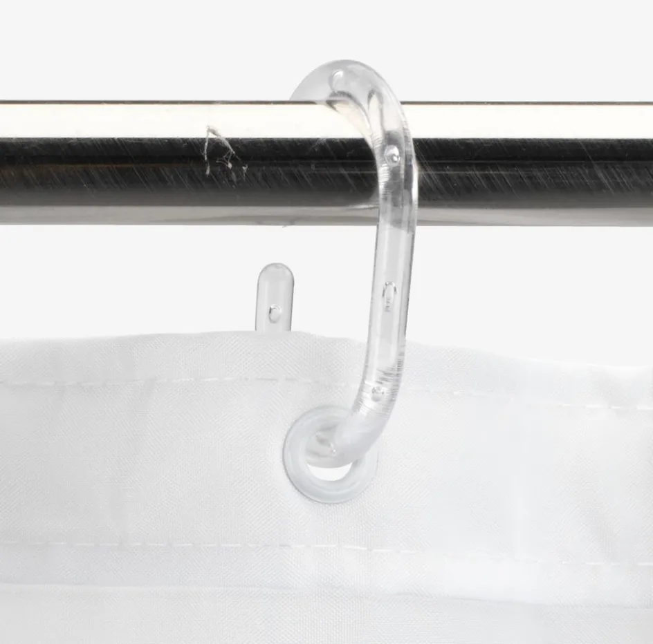Online SVARTVIKPLUSCortina de ducha SVARTVIK 180x200 blanco Cortinas De Baño