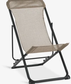 Hot SYLTENSilla de playa SYLTEN natural Sillas De Jardín|Sillas De Camping