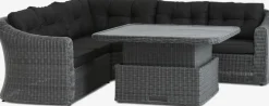 TAMBOHUSEConjunto muebles jardín TAMBOHUSE 5 plazas Conjuntos Mesa Y Sillas De Jardín|Muebles De Jardín