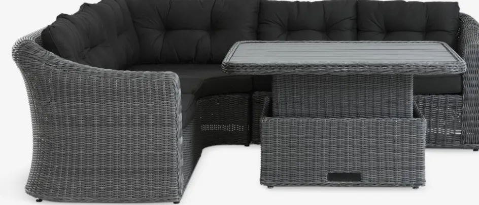 TAMBOHUSEConjunto muebles jardín TAMBOHUSE 5 plazas Conjuntos Mesa Y Sillas De Jardín|Muebles De Jardín