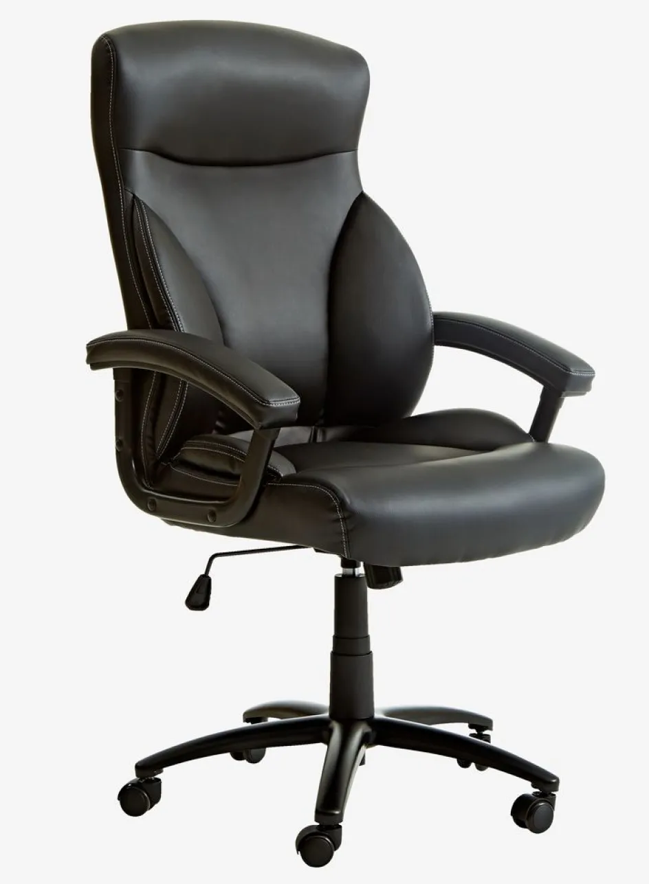 Sale TAMDRUPSilla de oficina TAMDRUP espuma viscoelástica polipiel negro Sillas De Oficina|Sillas Gaming
