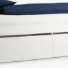 Outlet TANGBJERGCama con almacenaje TANGBJERG 90/180x200 blanco Niños Camas Para Niños|90 X 200 Cm