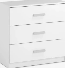 TAPDRUPCómoda TAPDRUP 3 cajones blanco Cómodas|Cómodas