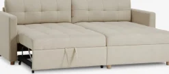 Best TEGLHUSESofá cama con chaise longue TEGLHUSE tela beis Sofás Cama|Sofás Cama