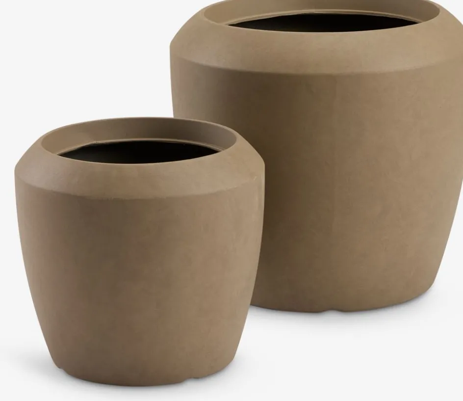 Discount TEISTMacetero TEIST Ø34/25 marrón juego de 2 Maceteros