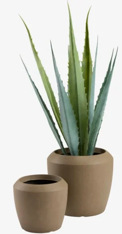 Discount TEISTMacetero TEIST Ø34/25 marrón juego de 2 Maceteros