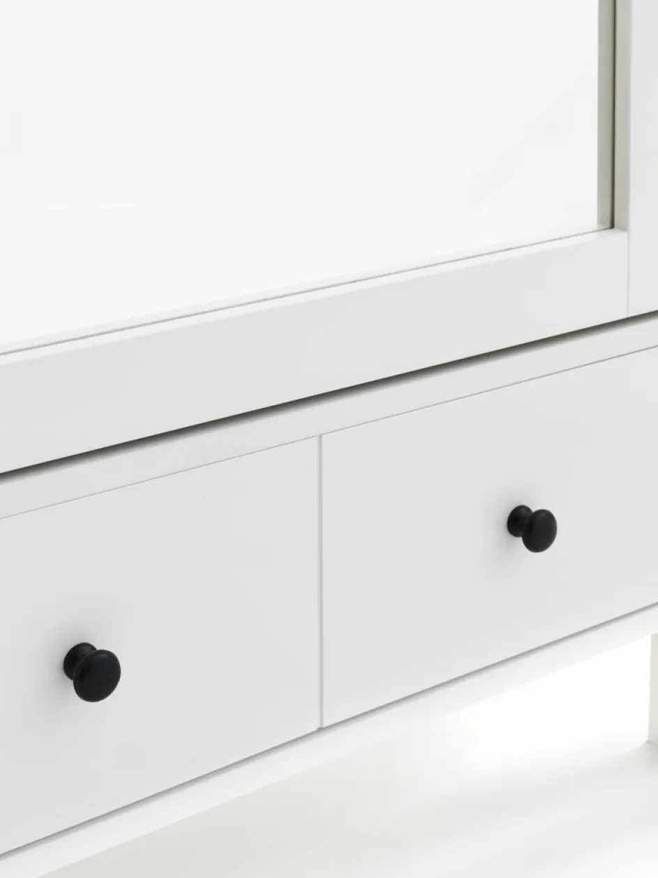TERPETMueble recibidor TERPET con espejo blanco Percheros Con Zapatero|Percheros Con Zapatero