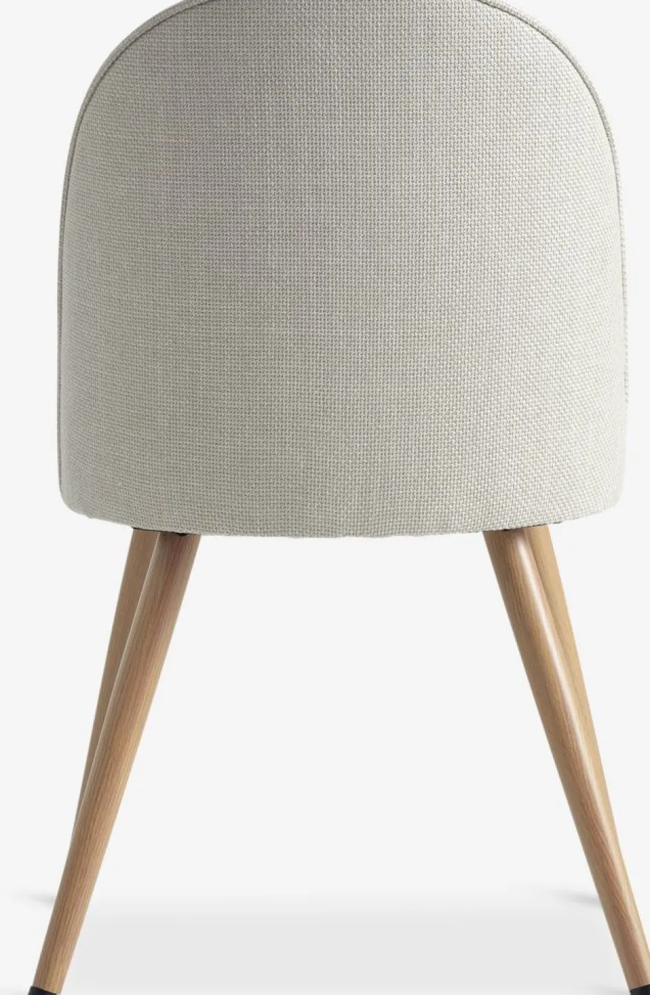 Outlet THORUPSilla de comedor THORUP tela beis/color roble natural Sillas De Comedor
