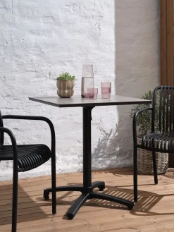 Online TIPMOSEMesa de balcón TIPMOSE A70xL70 gris Mesas De Jardín