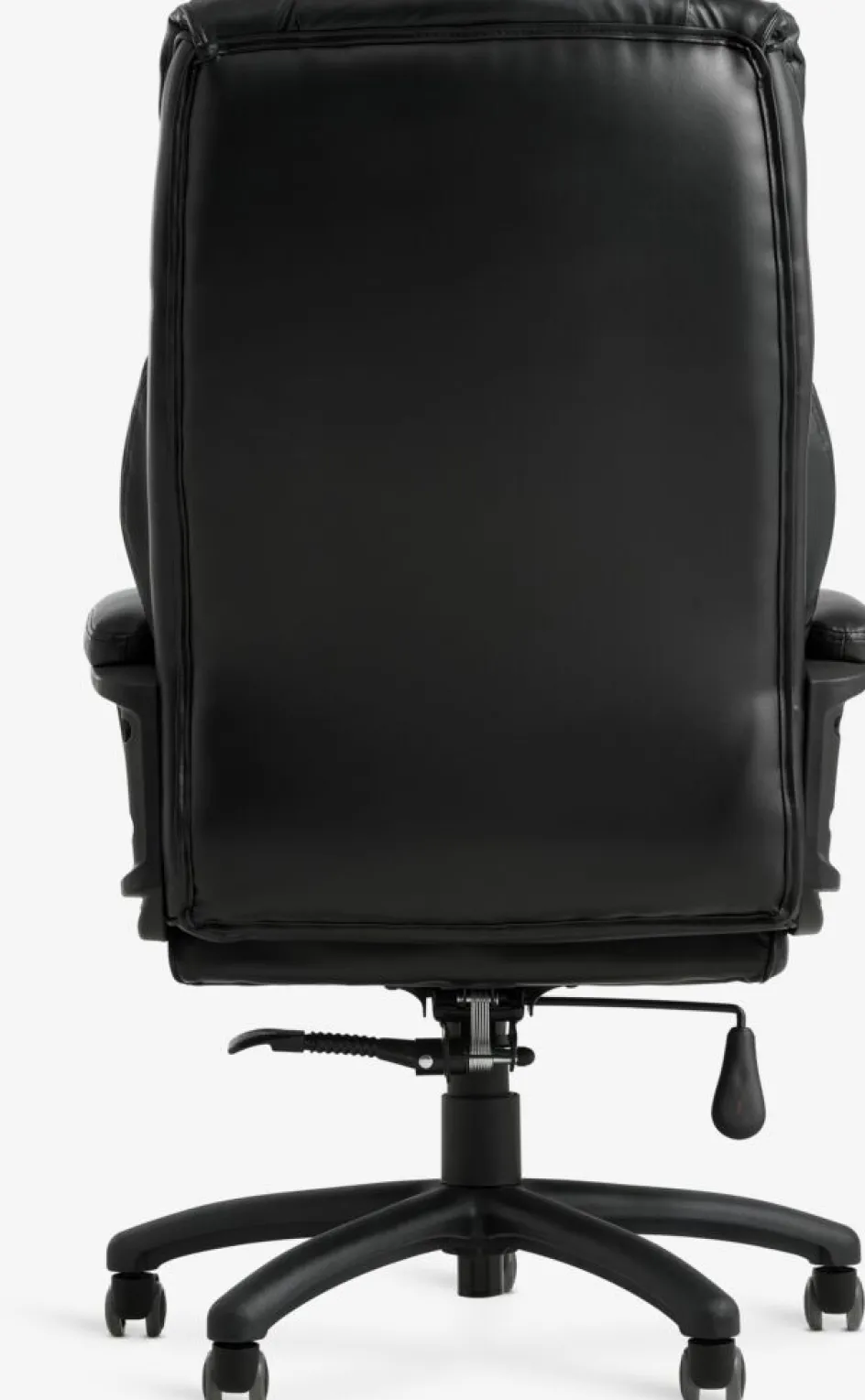 New TJELESilla de oficina TJELE polipiel negro/negro Sillas De Oficina|Sillas Gaming