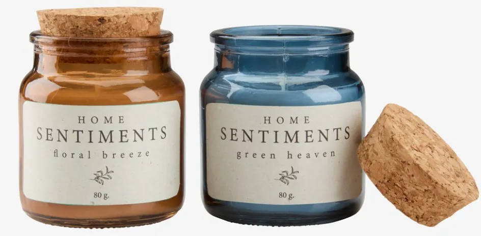 Discount TORGRIMVela aromática TORGRIM con tapa variado Velas Aromáticas