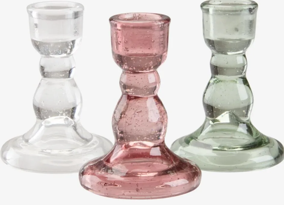 TORLEKCandelabro TORLEK Ø6xA9cm variado Portavelas