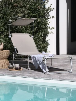 Best TORSBAKKETumbona TORSBAKKE A57xL193 arena Muebles De Jardín|Tumbonas