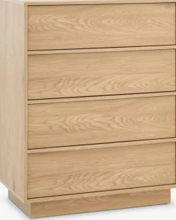 Best TRANUMCómoda TRANUM 4 cajones color roble cálido Cómodas|Cómodas
