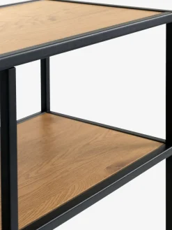 Hot TRAPPEDALEstantería TRAPPEDAL 7 estantes color roble cálido/negro Estanterias Y Librerías|Estanterias Y Librerías