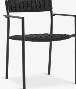 Online TRILLEVALLENSilla apilable TRILLEVALLEN negro Sillas De Jardín
