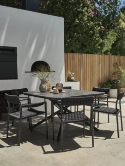 Online TRILLEVALLENSilla apilable TRILLEVALLEN negro Sillas De Jardín