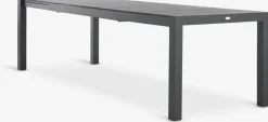 Discount TYDAL + LOMMAMesa TYDAL L208/272 + 4 sillas LOMMA negro Conjuntos Mesa Y Sillas De Jardín