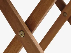 UBJERGMesa auxiliar UBJERG A46xL46xA46 madera dura Mesas De Jardín|Muebles De Jardín