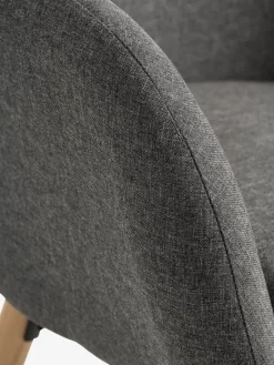 Hot UDSBJERGSillón UDSBJERG tela /roble Sillones