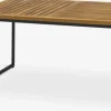 Best UGILTMesa de centro de exterior UGILT A60xL90 madera dura Mesas De Jardín|Muebles De Jardín