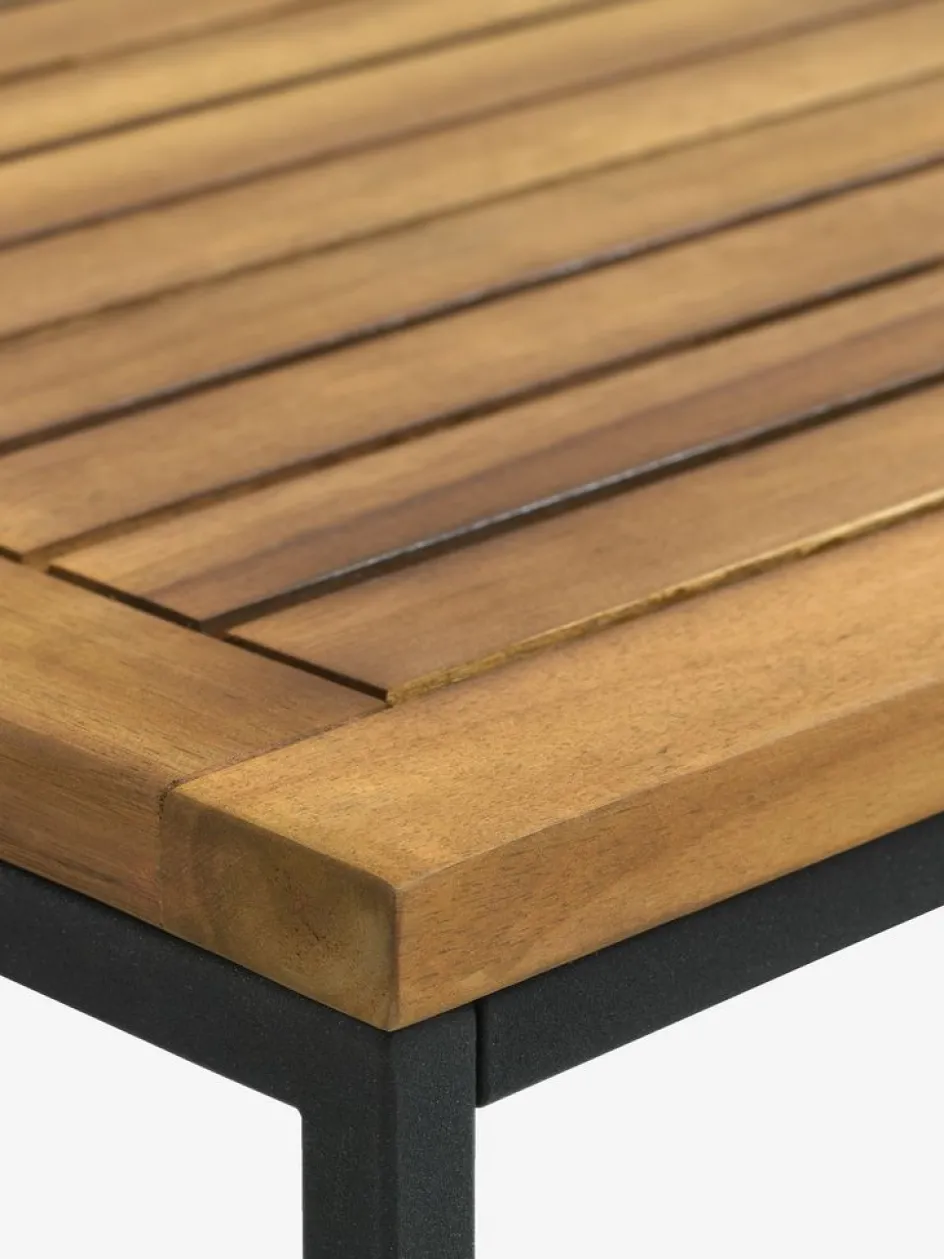 Best UGILTMesa de centro de exterior UGILT A60xL90 madera dura Mesas De Jardín|Muebles De Jardín