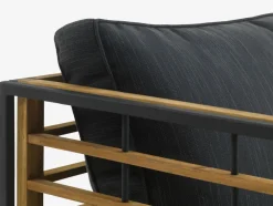 Sale UGILTSofá de exterior UGILT con chaise longue 3 plazas madera Muebles De Jardín
