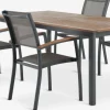 Online ULBJERG + SIRDALMesa ULBJERG L214/297 madera dura + 4 sillas SIRDAL gris Conjuntos Mesa Y Sillas De Jardín