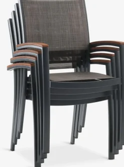 Online ULBJERG + SIRDALMesa ULBJERG L214/297 madera dura + 4 sillas SIRDAL gris Conjuntos Mesa Y Sillas De Jardín