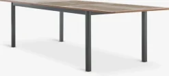 Clearance ULBJERG + SIRDALMesa ULBJERG L214/297 madera dura + 4 sillas SIRDAL gris Conjuntos Mesa Y Sillas De Jardín